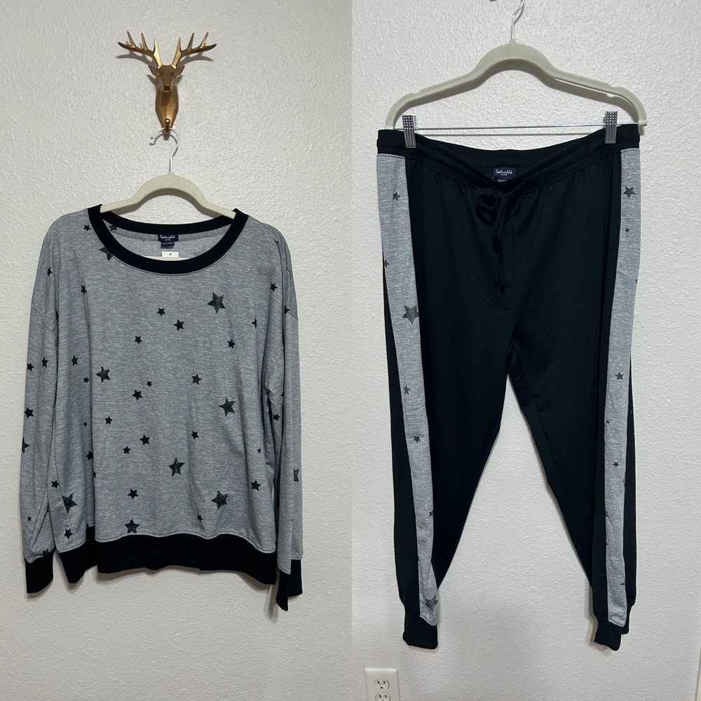 Splendid NWT two-piece Lounge /  PJ Set Star Print XL